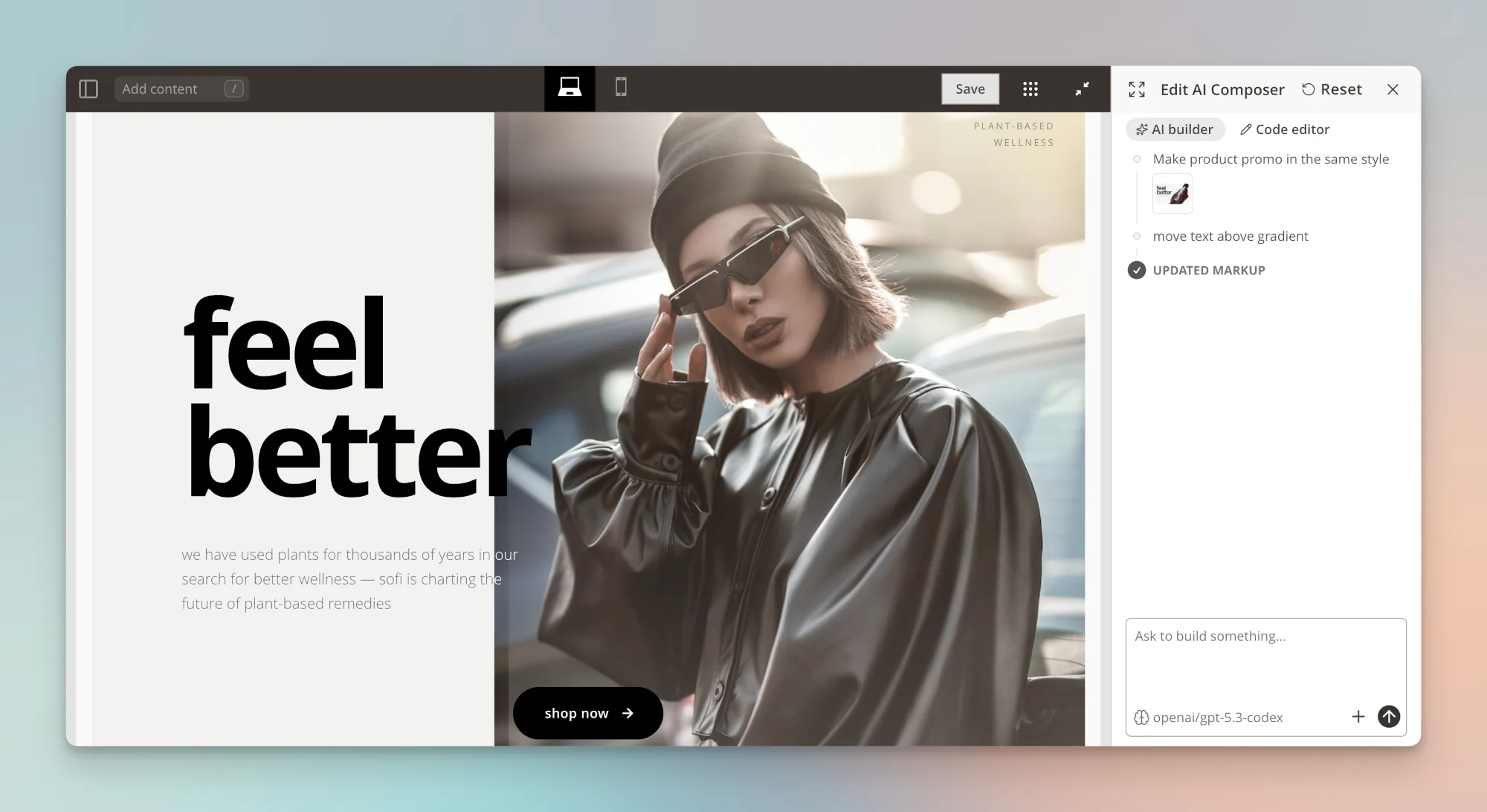 Product Promo screenshot