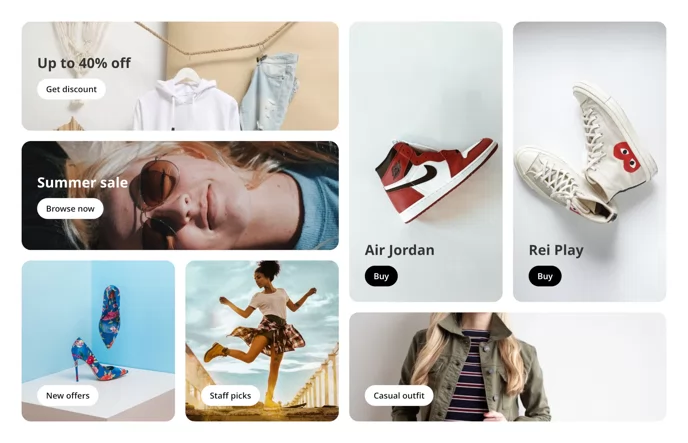 Bento Grid element for Magento Page Builder