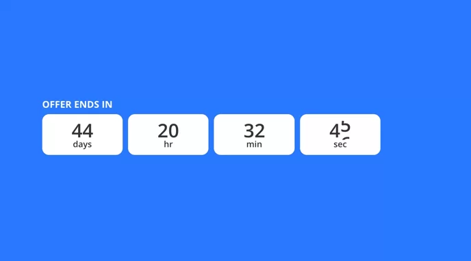 Countdown Timer element for Magento Page Builder